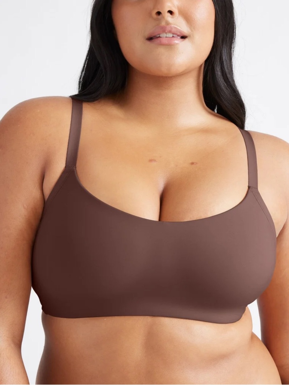 NWT Knix The One&Only Scoop Bra, Sable, Sz XL Fits 38A, 38B, 38C